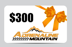 Adrenaline Mountain Gift Card $300