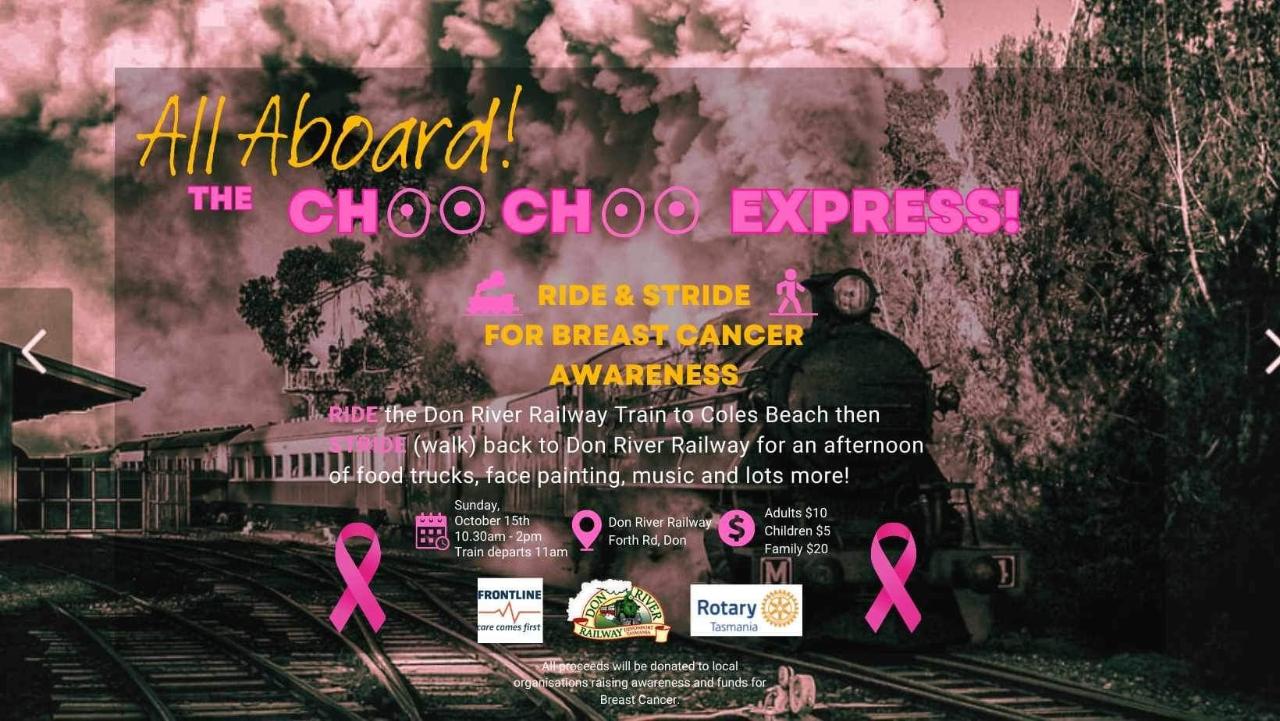 Breast Cancer Fundraiser - The Choo Choo Express