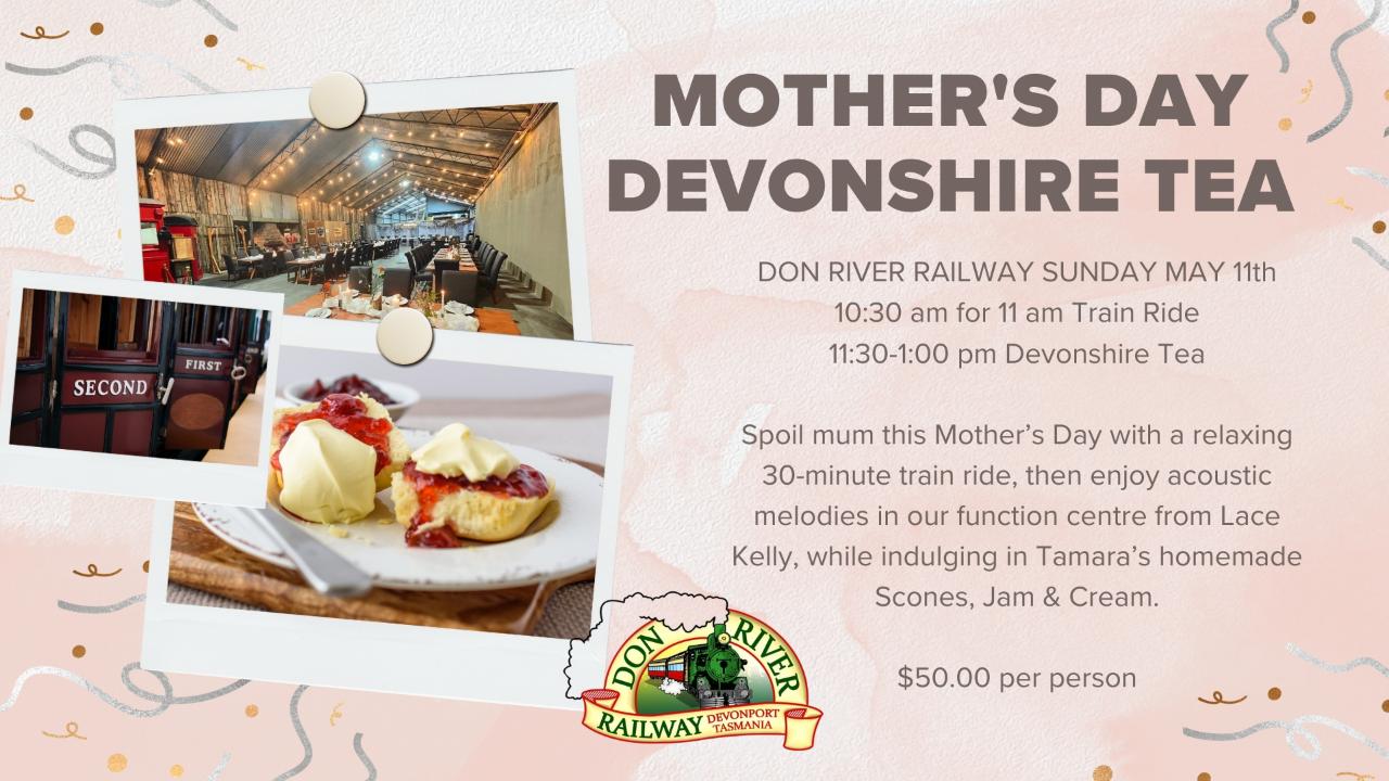 Mother's Day Devonshire Tea - May 11th