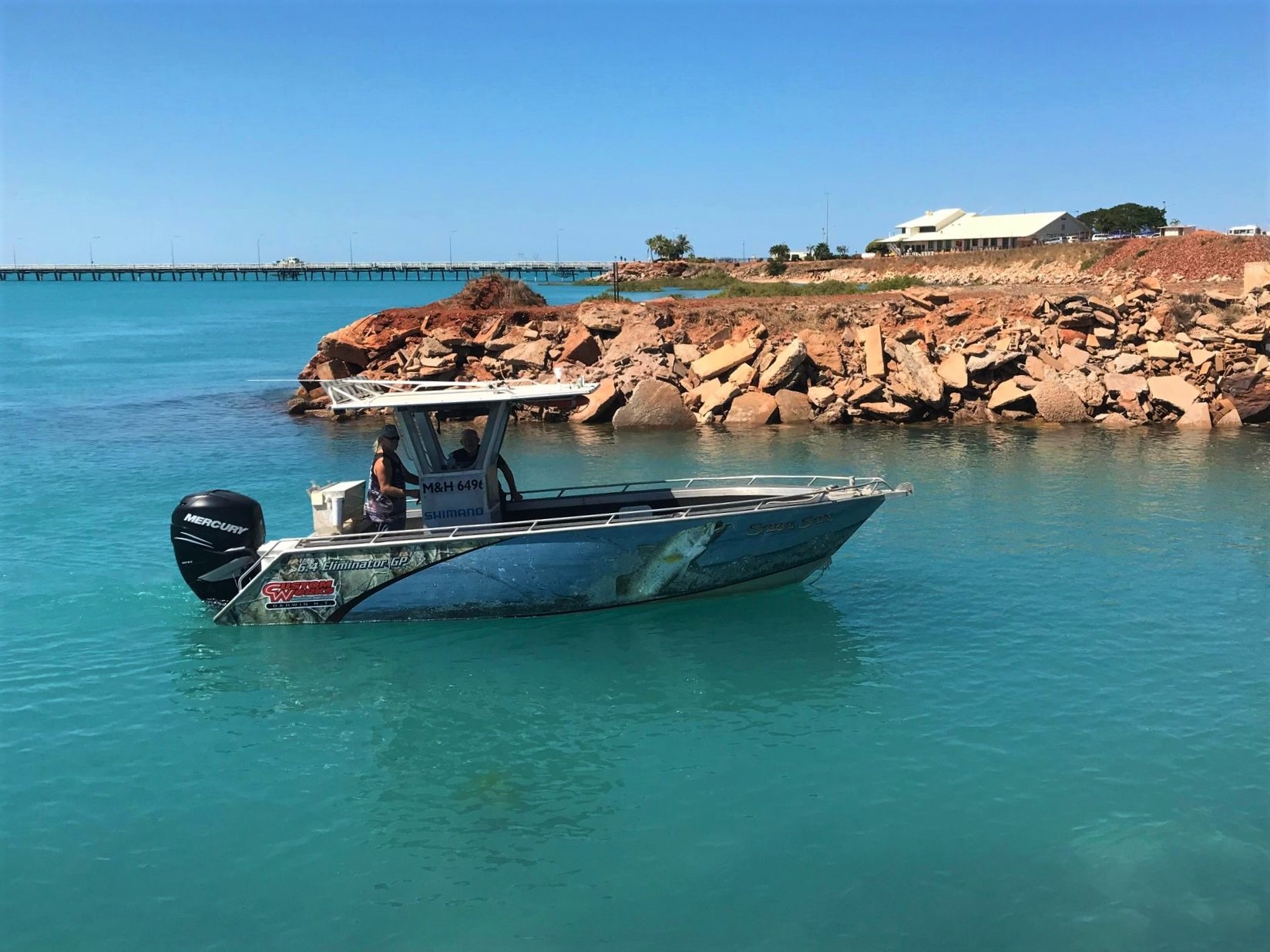 Private Broome Fishing Charter - Roebuck Bay