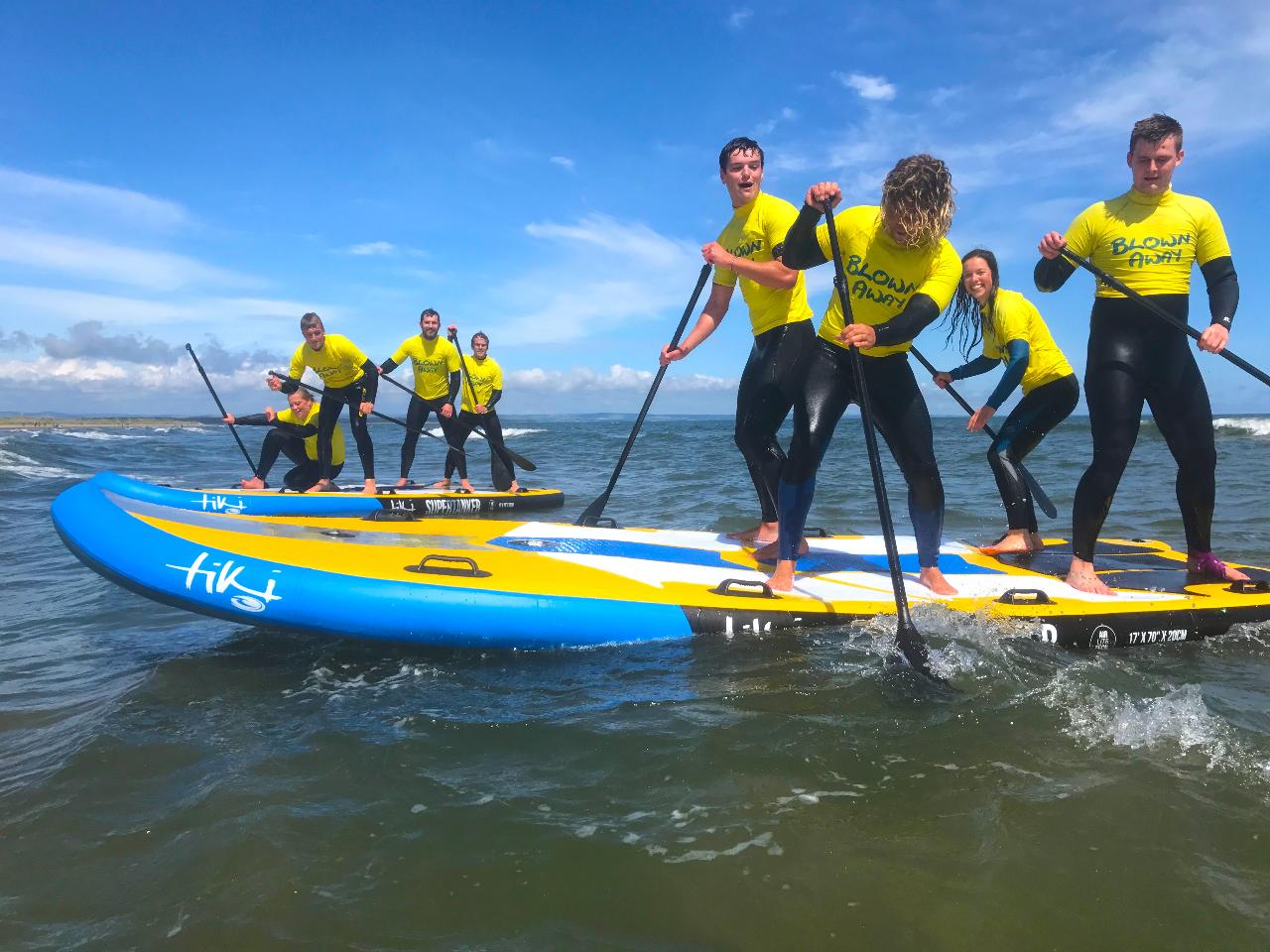 Giant Paddle board Session (SUPer. Tankers)