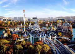 SEOUL Lotte World Adventure Park, Lotte Tower, Lotte World Aquarium & Starfield Library (Private tour in Mandarin)