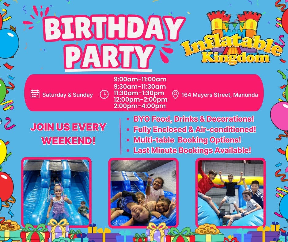 Inflatable Kingdom - Party Booking (2 Hour Booking)