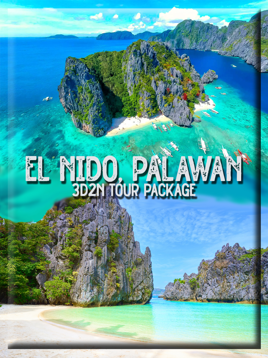 3D2N El Nido Tour Package - Padre Pio Travel and Tours Reservations