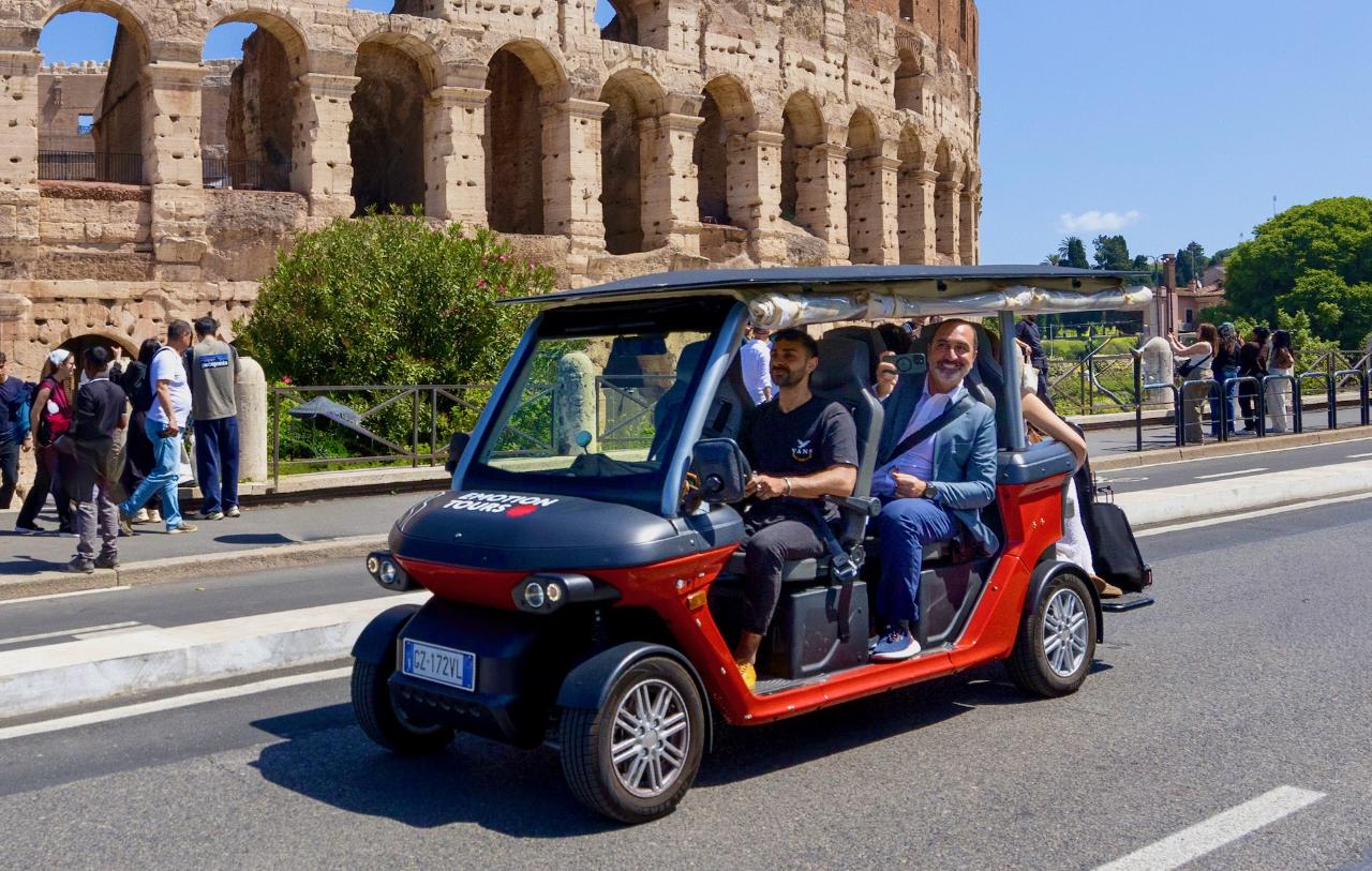 Rome by Golf Cart: Must-Sees in 2 Hrs 30 Mins