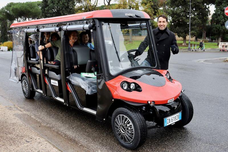 Rome Food Tour by Golf Cart: Taste and Explore