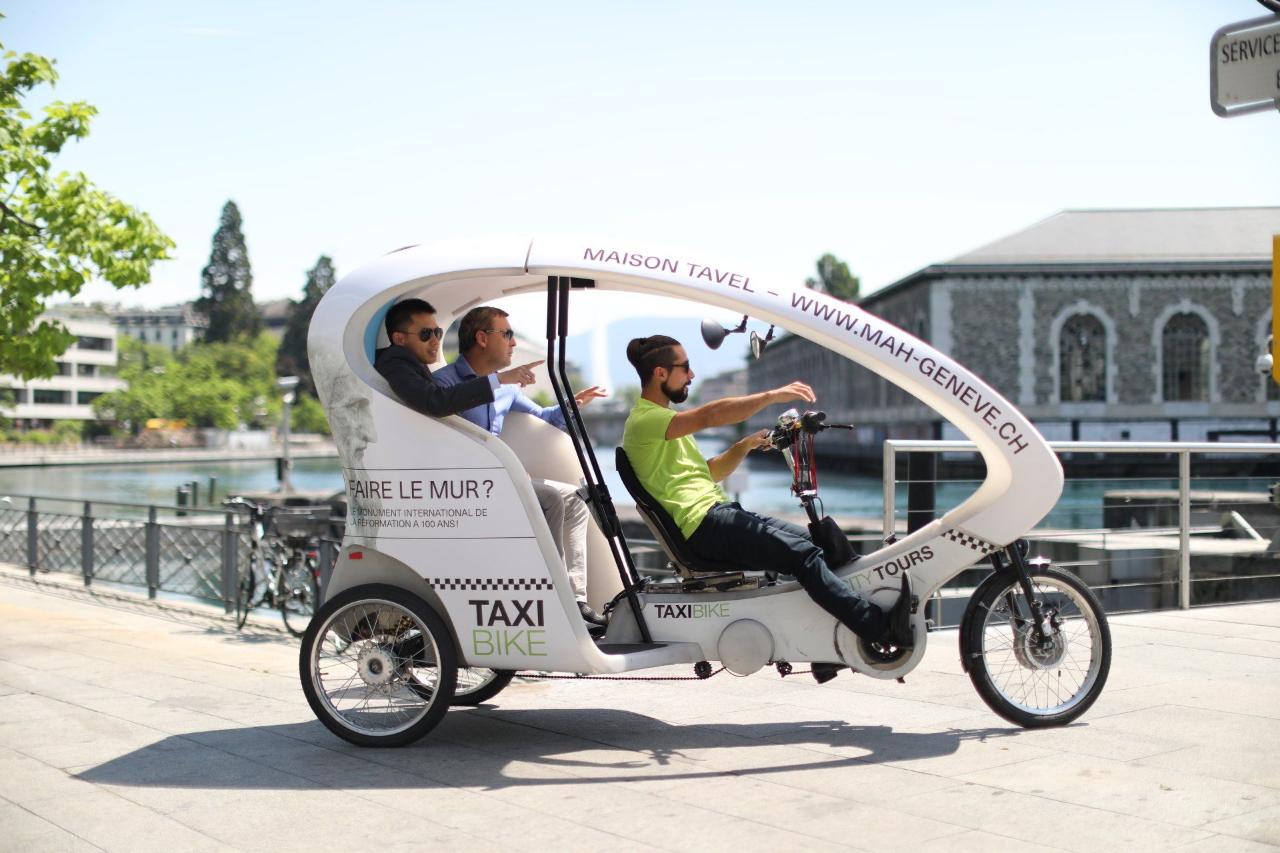 Genève Tour de l'Horlogerie TaxiBike 1H30 FR