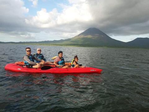 Water Bike or Kayaks on the Arenal Lake