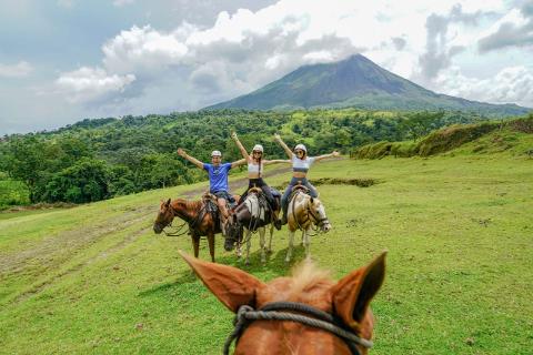 Full Day Arenal Adventure: Canopy+ Rappel & Horseback Ride