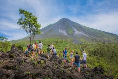 (3 in 1) Arenal Combo Tour: Hanging Bridges+ Waterfall +Volcano Hike + Lunch