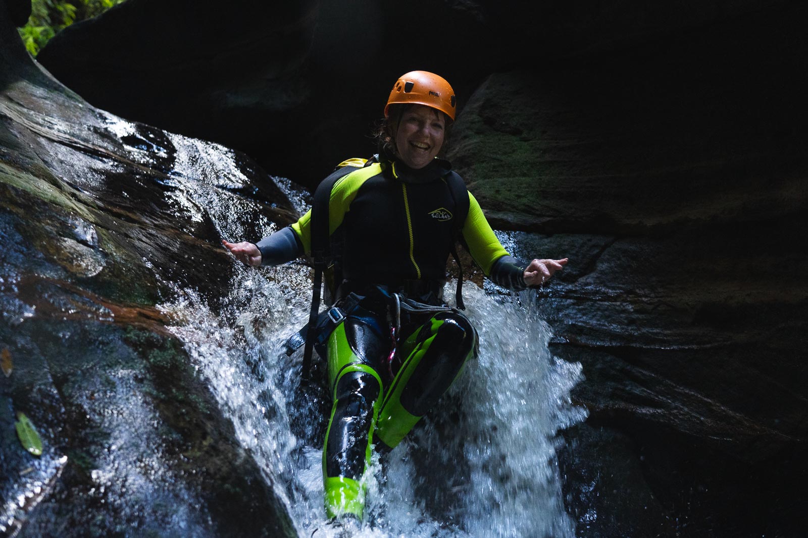 Beginner Abseiling and Canyoning Combo