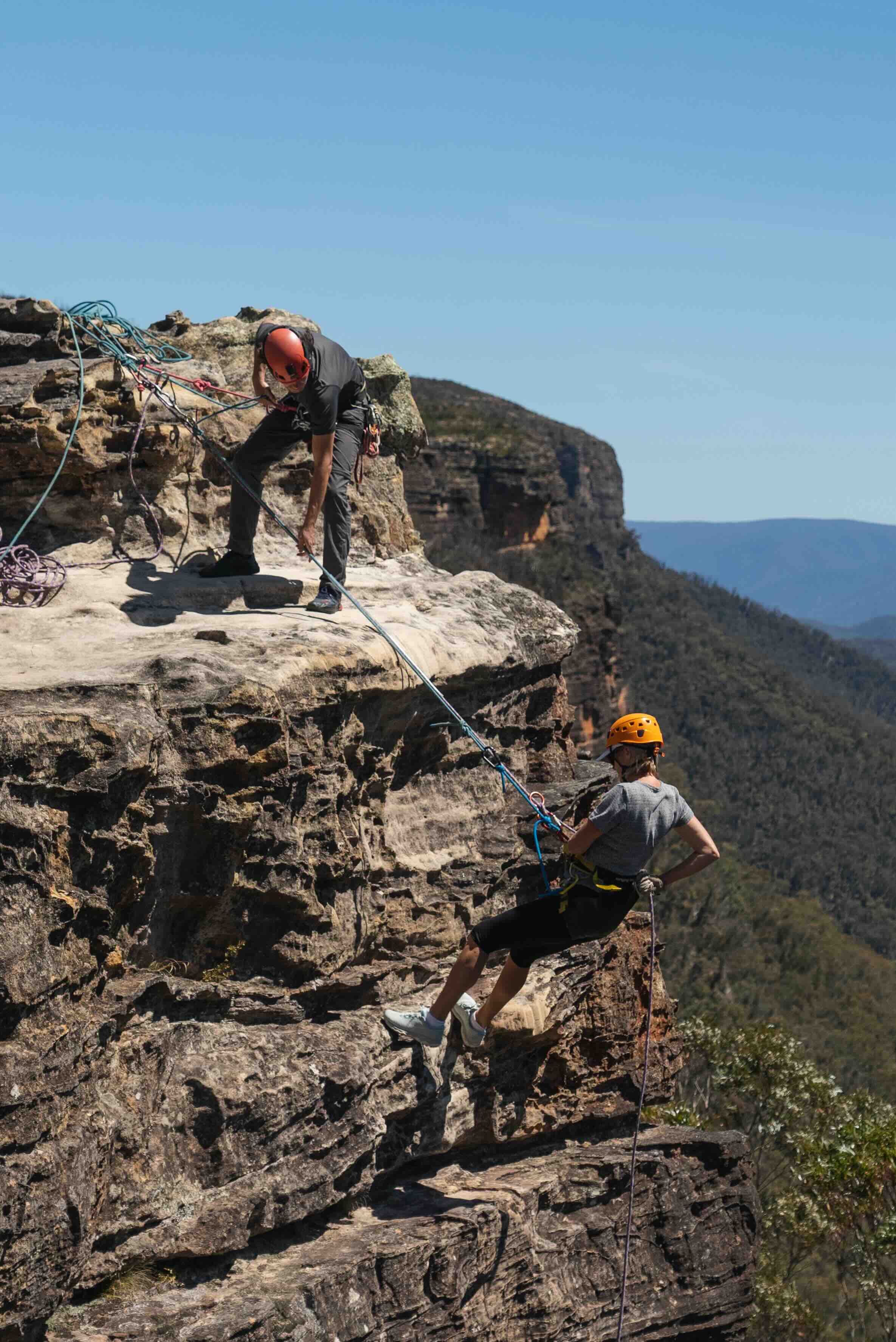 Beginner Abseiling and Canyoning Combo