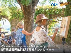 American Impressionist Society's Provence Art Retreat - June 9-17, 2026