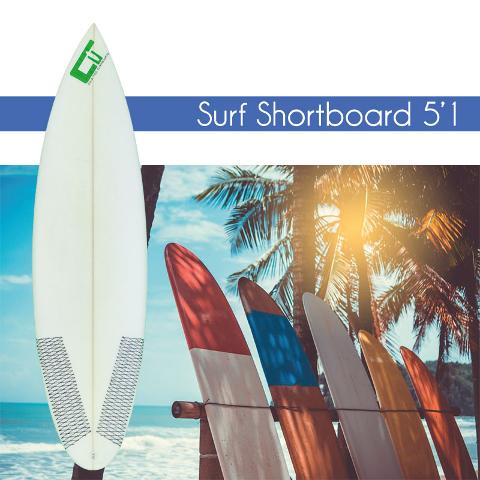 Surf rental -  Short Board 5'1