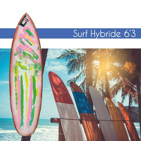 Surf rental -  Hybride 6'3