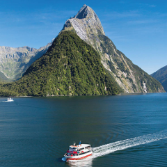 Milford Sound Heli-Cruise-Heli and Earnslaw Burn Private Charter