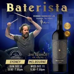 Paxton Baterista Shiraz & The Killers' Ronnie Vannucci Jr Bottle signing  