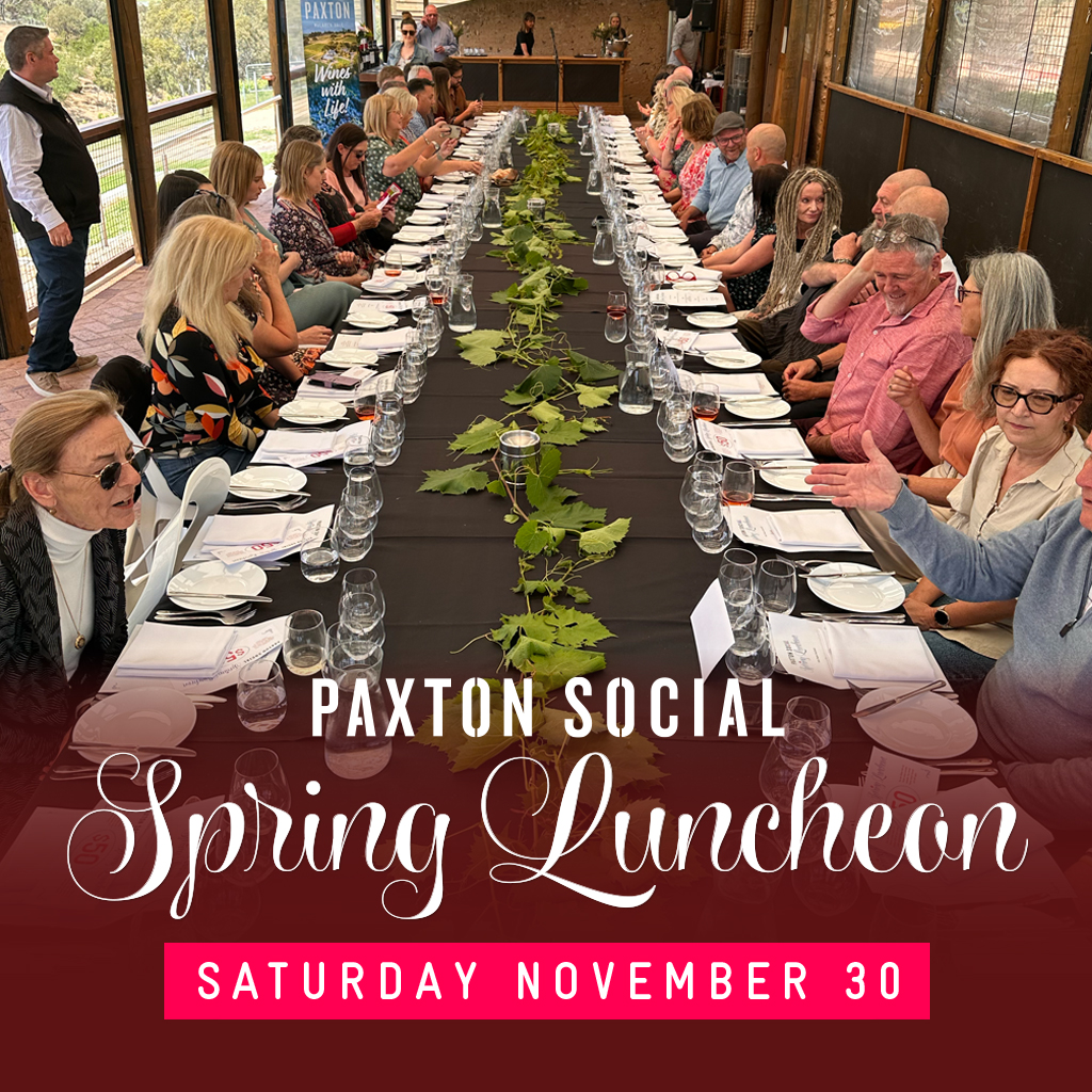 Paxton Social 2024 Members' Spring Luncheon, Saturday 30th November