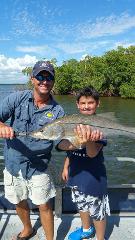 4 hr Inland Fishing Charter w Capt Mike (pontoon style boat)