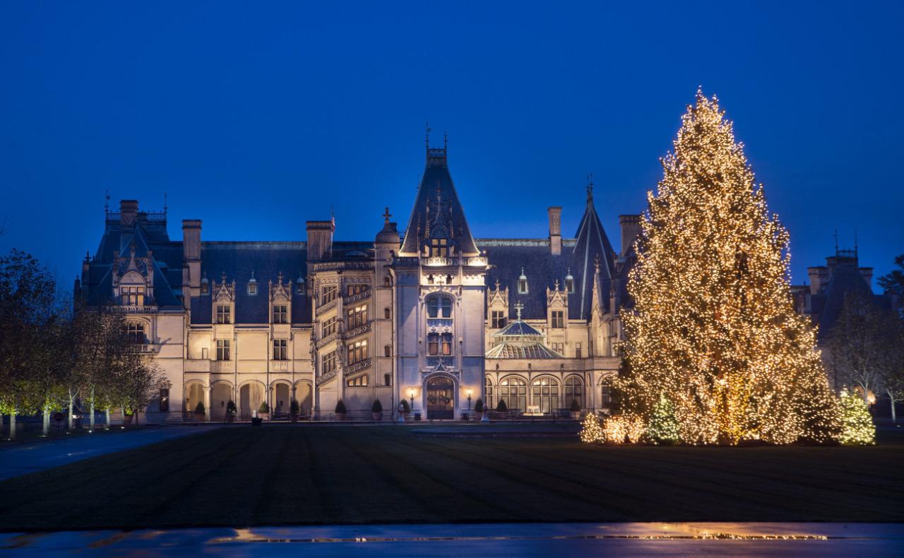 Biltmore Candlelight Christmas USA World Tours Reservations