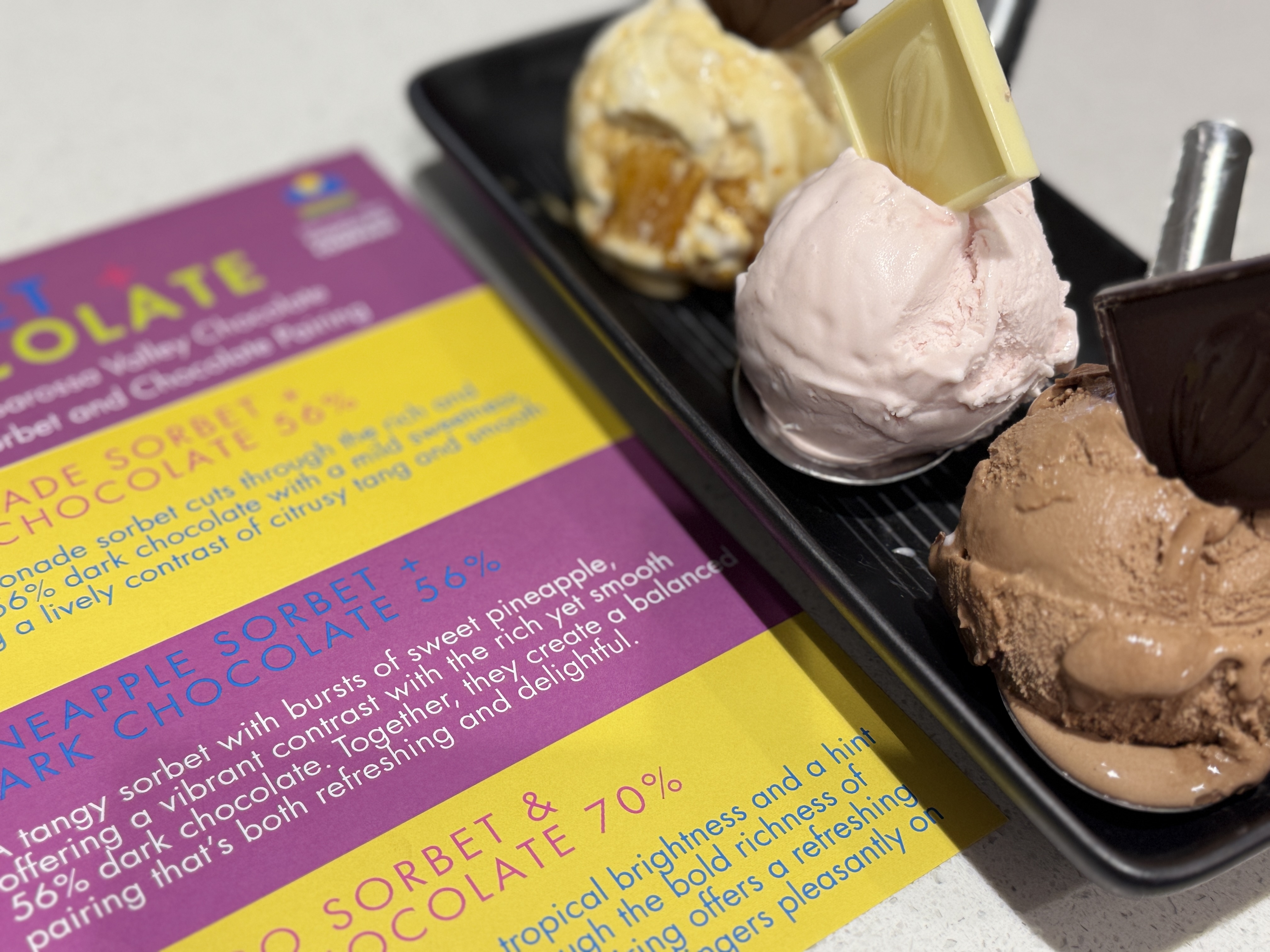 Gelato & Chocolate Pairing