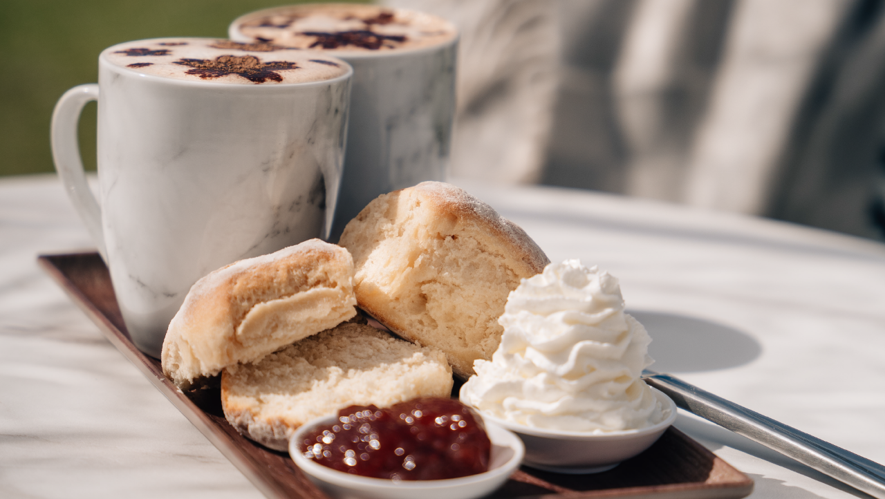 Morning Scones & Hot Chocolates for 4