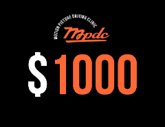 $1000 MPDC Track Gift Card