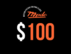 $100 MPDC Track Gift Card