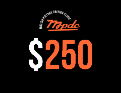$250 MPDC Track Gift Card