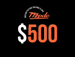 $500 MPDC Track Gift Card