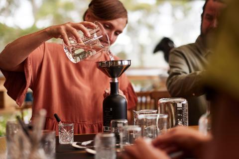 Private Alchemist gin experience. Tasmania Australia