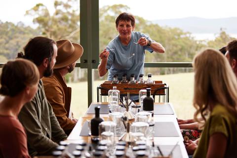 Huon Valley wine and farm gate trail. Tasmania Australia