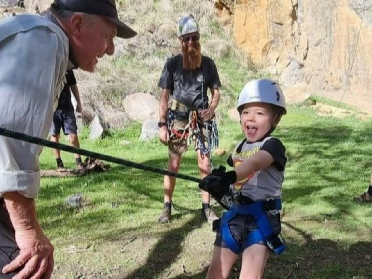 School Holiday Abseiling Fun