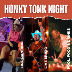 WA - HONKY TONK NIGHT (Line Dance, Live Music & More)