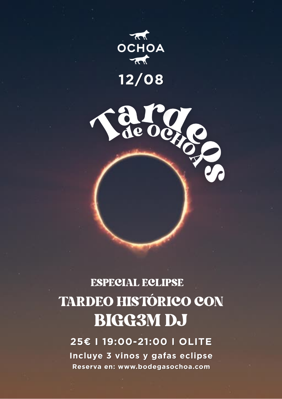12/8-Tardeo Histórico Eclipse Total con DJ BIGG3M