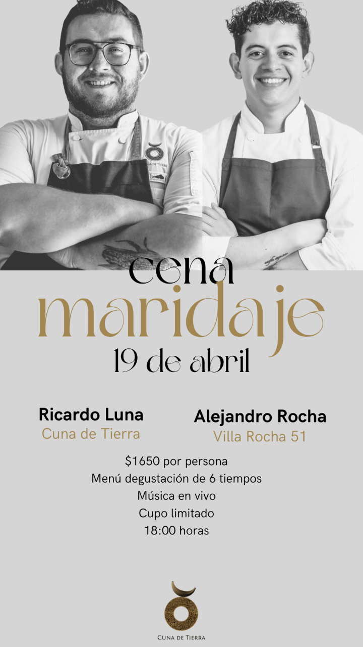 Cena Maridaje / Ricardo Luna y Alejandro Rocha