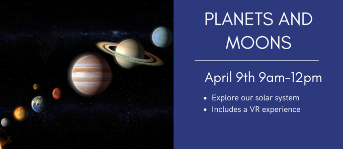 School Holiday Programme - Explore our Solar System - Planet and Moons