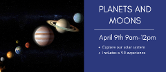 School Holiday Programme - Explore our Solar System - Planet and Moons
