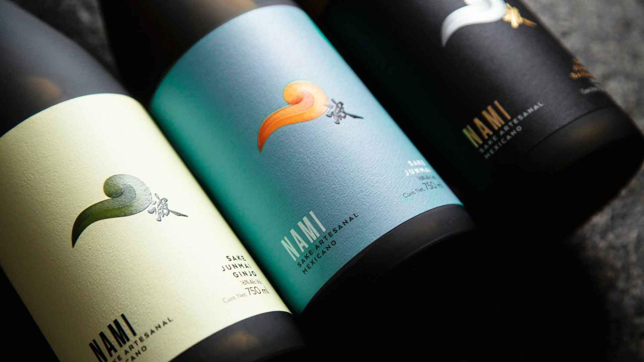 Degustación sake NAMI 