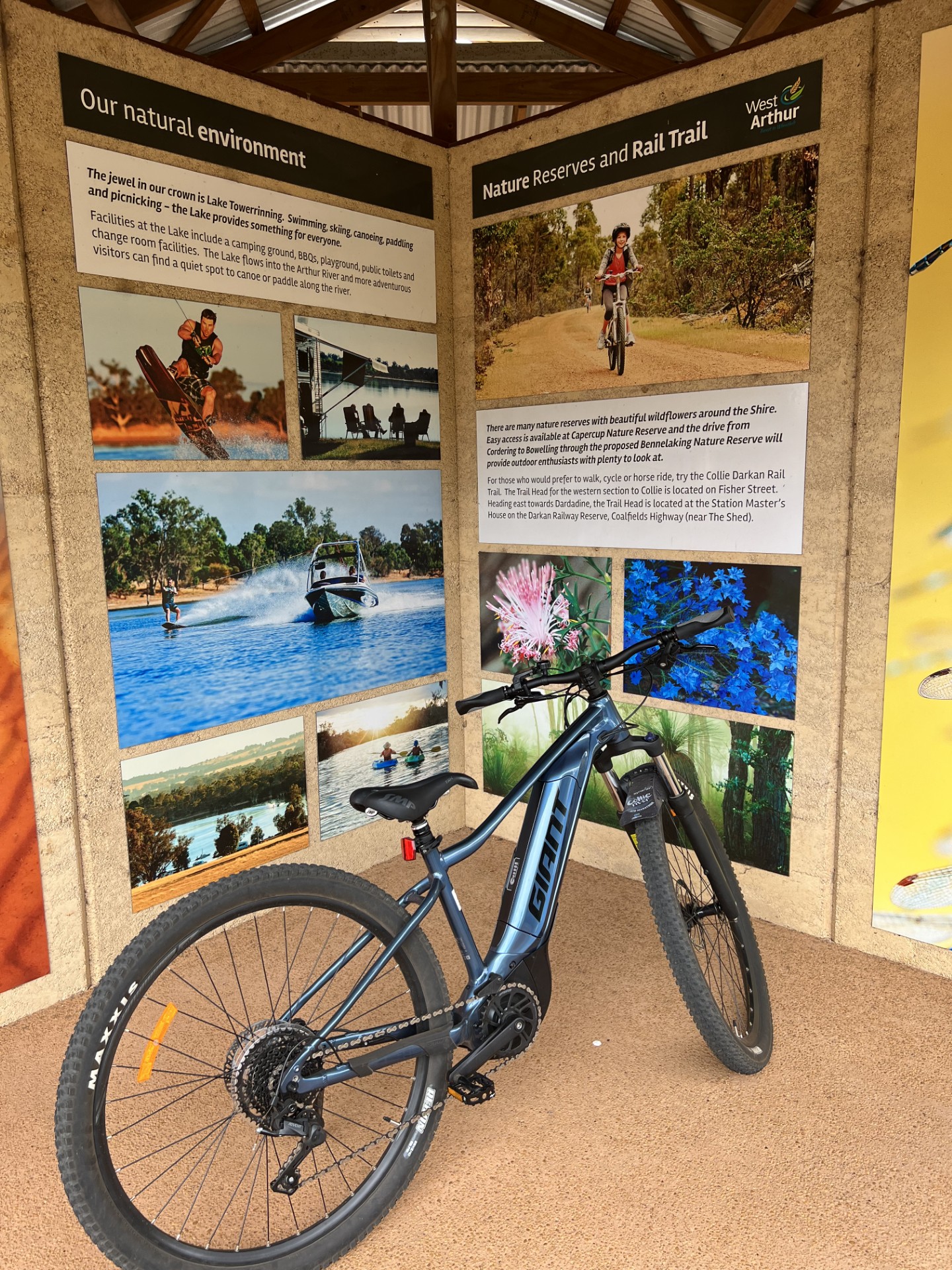 Discover Collie Darkan Rail Trail E-Bike Tour
