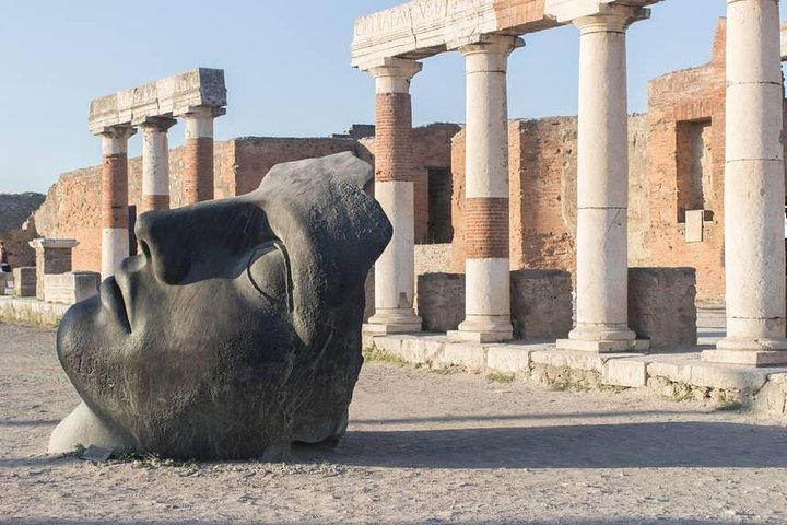 guided tour of the archaeological excavations of Pompeii