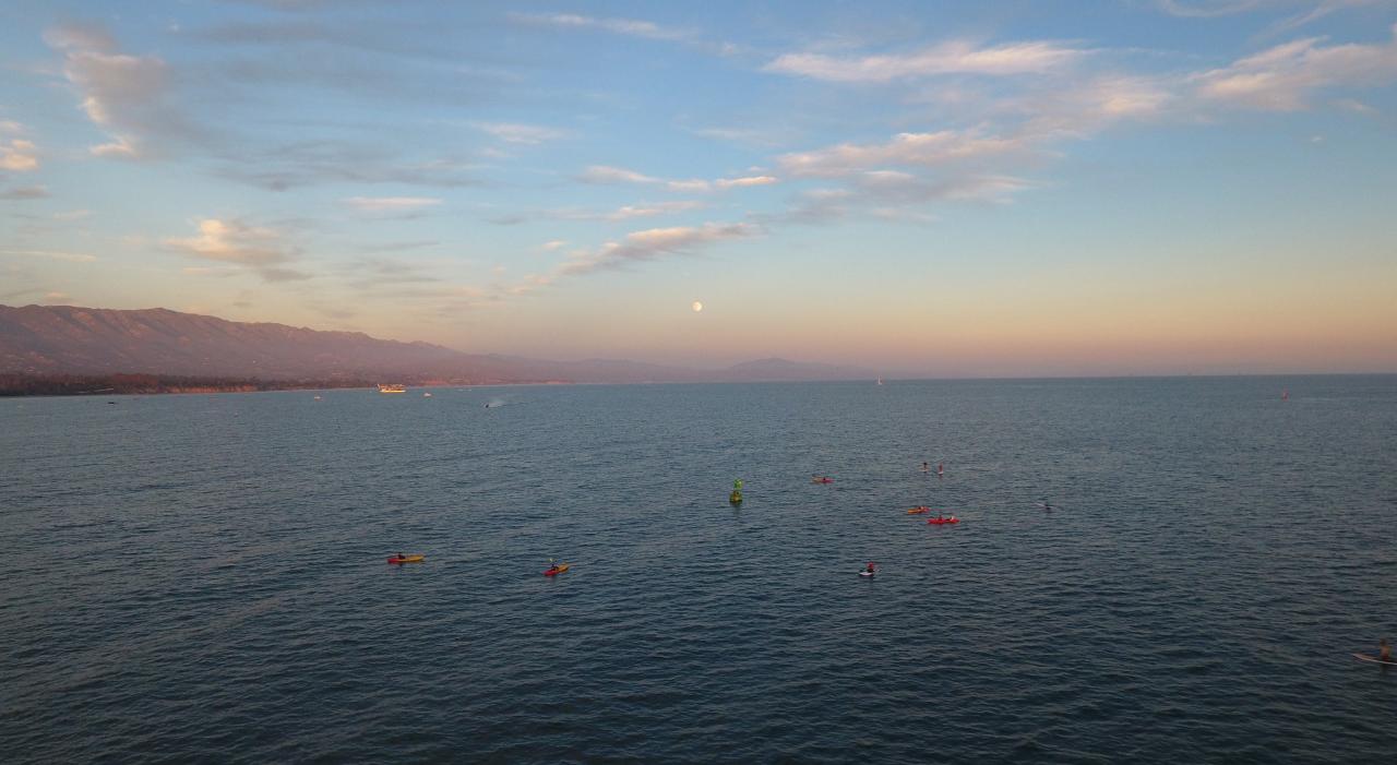 Full Moon and Sunset Paddle