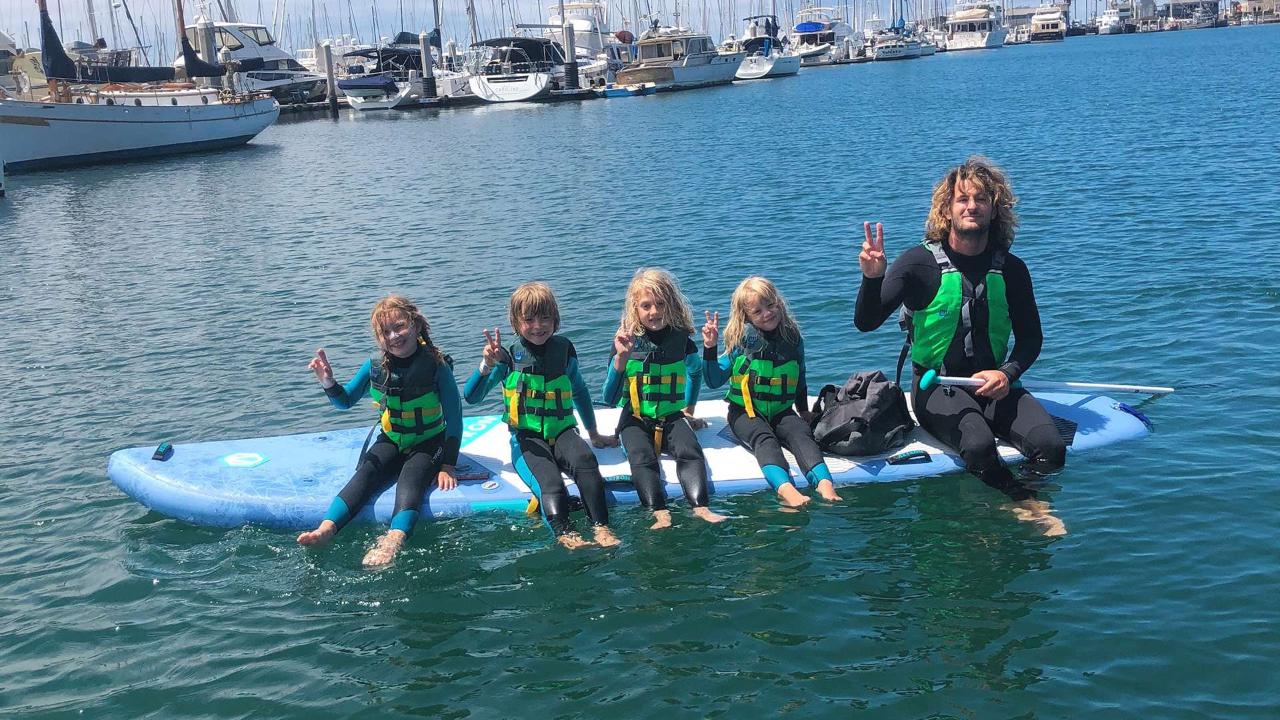 Multi-person Stand-Up Paddle Board Rental
