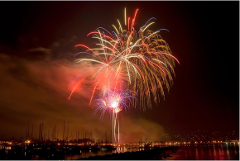 4th of July Fireworks Paddle