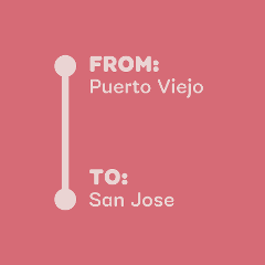 Puerto Viejo ---> San Jose