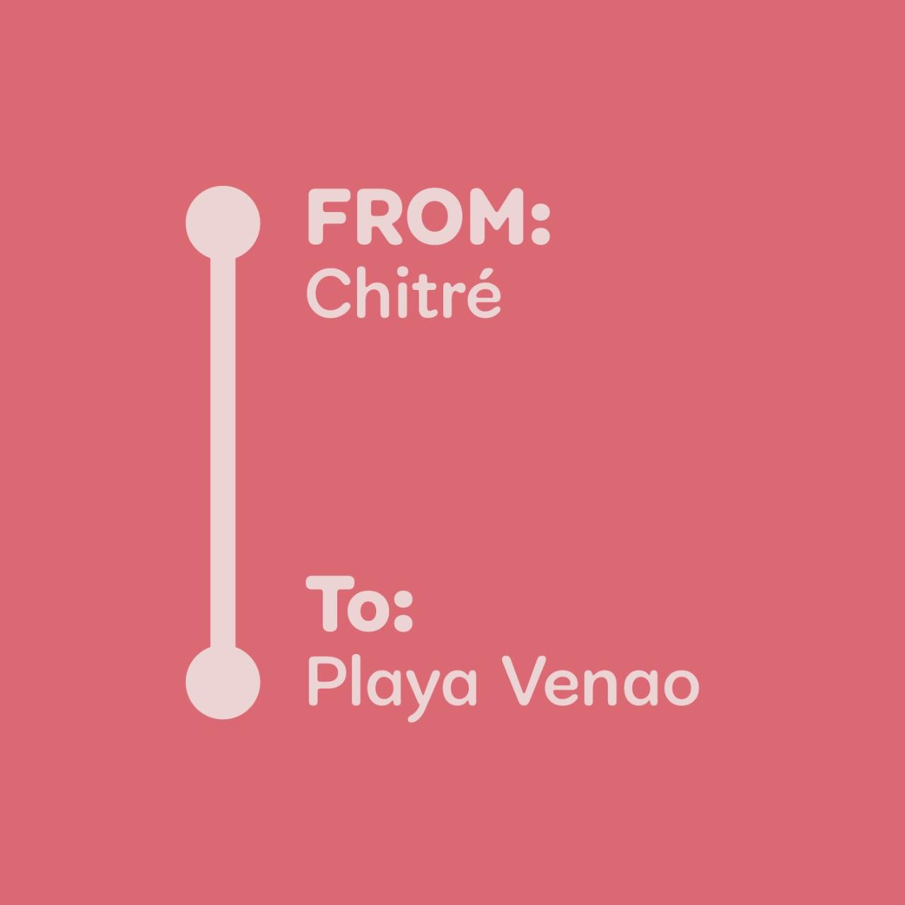 Chitre ---> Playa Venao 