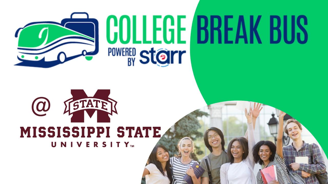 Birmingham Airport, AL to MISSISSIPPI STATE UNIVERSITY