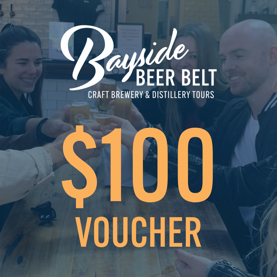 Bayside Beer Belt $100 Gift Voucher