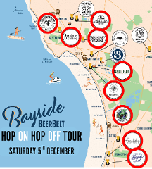 December 5th - Bayside Beer Belt Hop ON Hop OFF Brewery & Distillery Tour