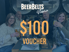 Beer Belts Victoria $100 Gift Voucher